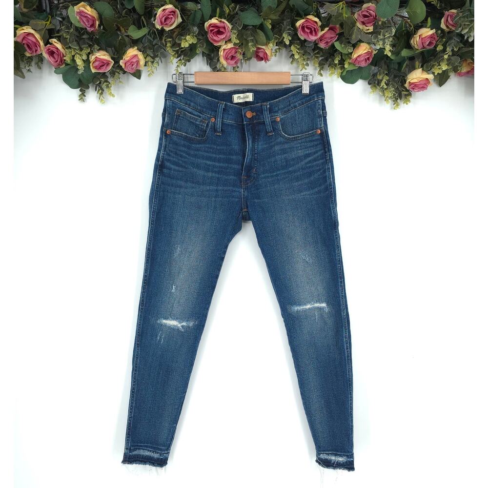 Madewell 9" High-Rise Skinny Jeans Size 30P